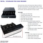 Cash Drawer Postronix Integra