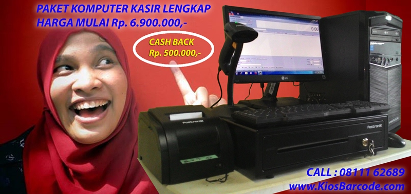 paket komputer kasir murah
