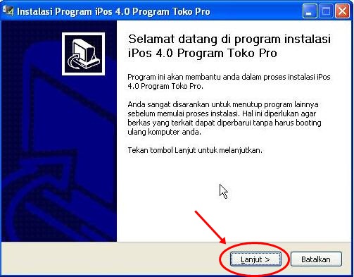instalasi program ipos