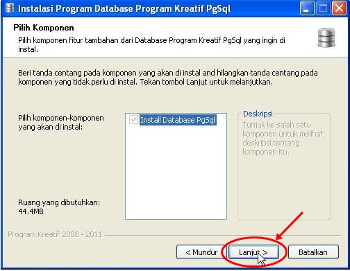 memilih komponen