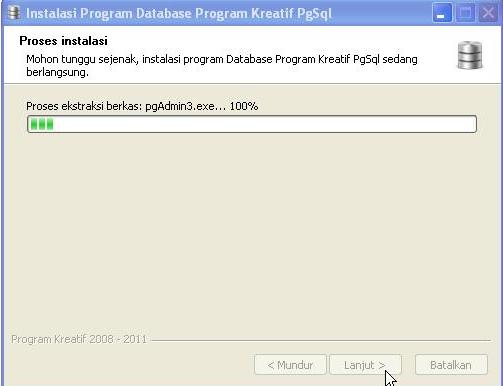proses instalasi