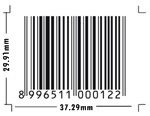 EAN/UPC Magnification Minimum 80%