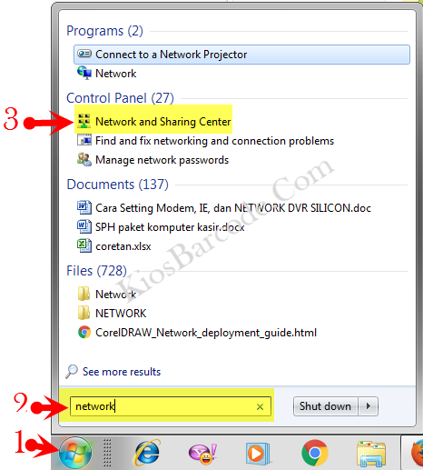 cara mengetahui ip komputer