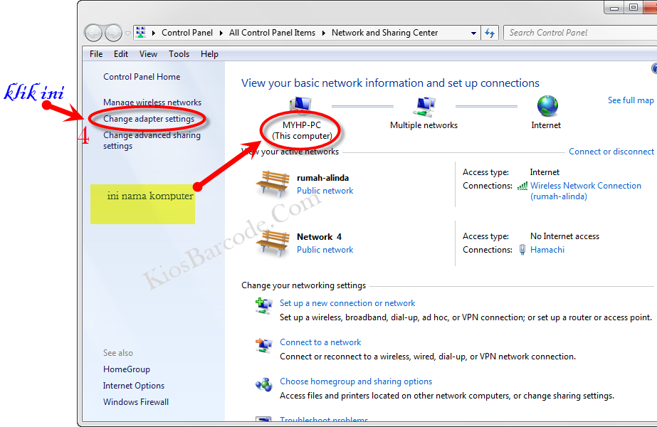 cara mengetahui ip address