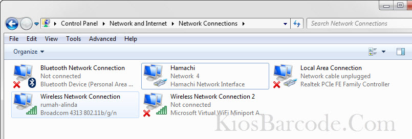 cara melihat IP address komputer