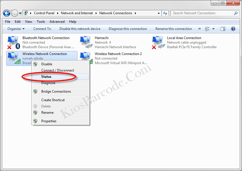 cara setting ip komputer