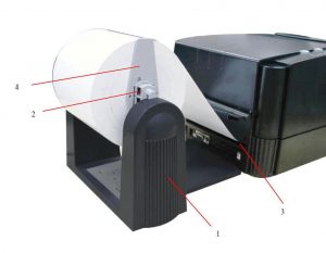 Instal Eksternal Label Gulung (Option) 