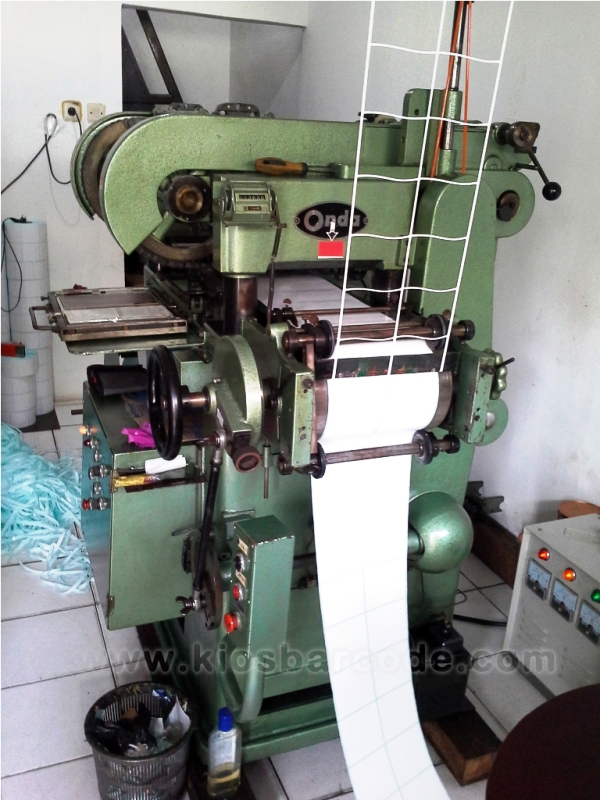 membuat label barcode