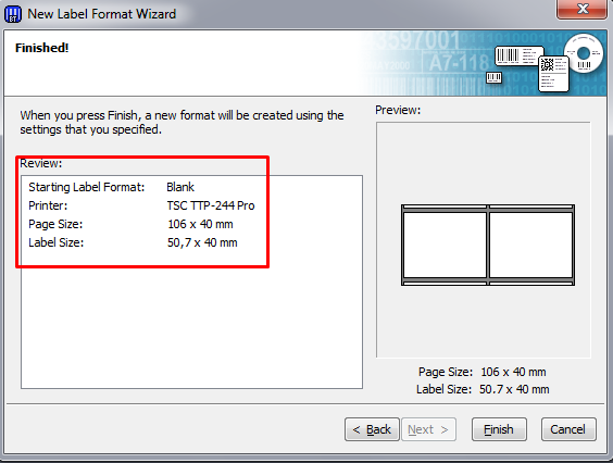 cara cetak label harga barcode
