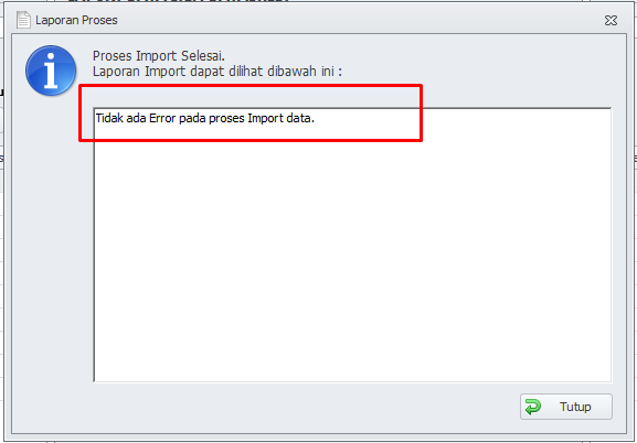 Import Data Item Multi Satuan