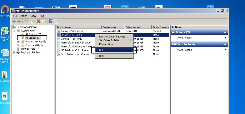 Cara Menghapus Driver Printer Pada Wndows 7 Cara Menghapus Driver Printer Pada Wndows 7