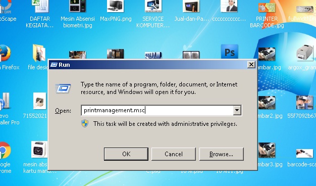 Menghapus driver printer