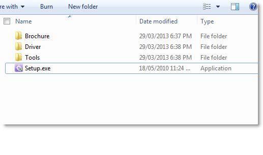 cara instal driver
