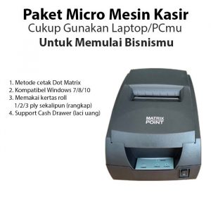 Paket Micro Mesin Kasir Retail Murah