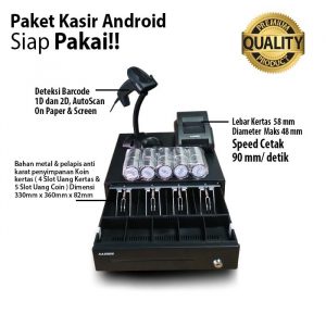 Paket Mesin Kasir Android Siap Pakai Support Semua Apk POS