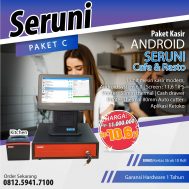Mesin Kasir Android SERUNI Paket C Siap Pakai