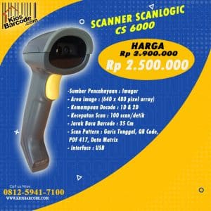 Keunggulan Scanlogic CS 6000