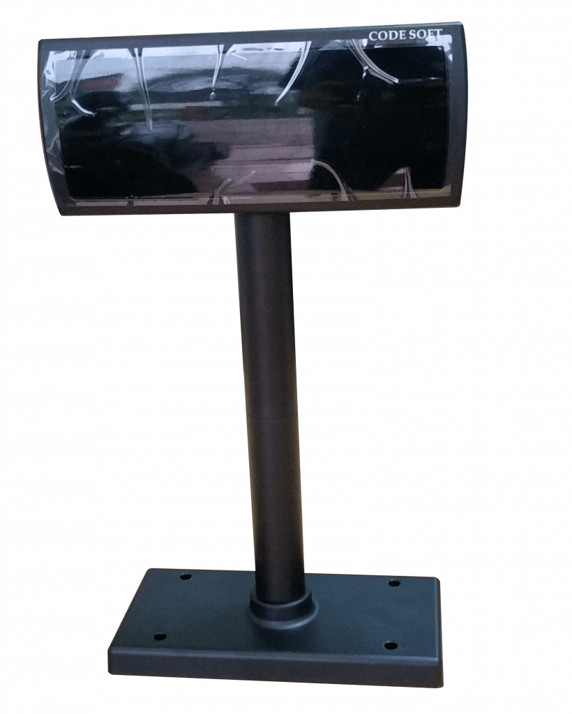 Pengertian Customer Display Codesoft VFD-800 Pengertian Customer Display Codesoft VFD-800
