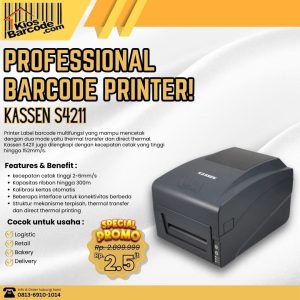 Apa Itu Printer Barcode Kassen S4211?