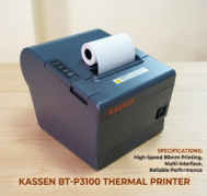 BT-P3100, Printer Kasir 80mm Super Cepat dengan Auto Cutter