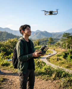 Drone dengan Kamera
