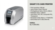 Smart 51S Card Printer: Mesin Cetak Kartu Cepat untuk Kebutuhan Bisnis Modern