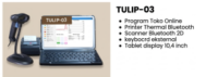 TULIP-03: Paket Kasir Lengkap dengan Scanner dan Printer untuk Operasional Lebih Efisien
