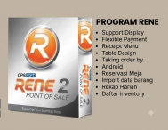 Program RENE 2: Software POS Modern untuk Manajemen Toko dan Restoran Lebih Efisien