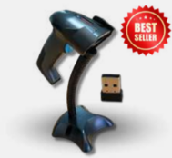 KASSEN KS-606 2D: Barcode Scanner Wireless 1D & 2D dengan Baterai 2000mAh